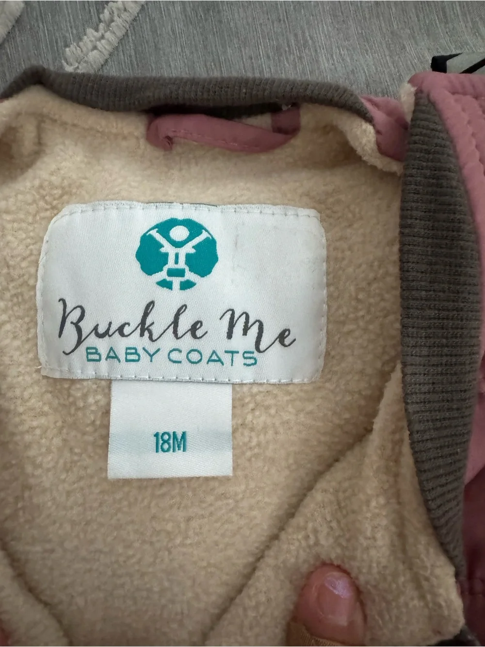 Buckle Kids Dusty Rose Puffer Pullover Jacket